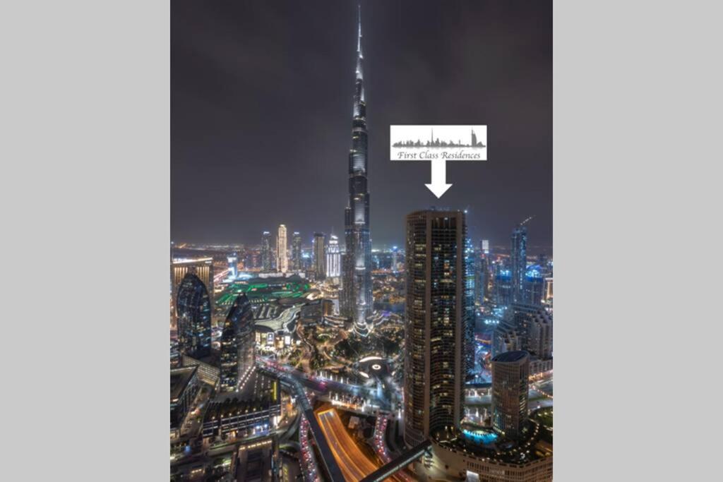 First Class 3Br With Full Burj Khalifa And Fountain View Ντουμπάι Εξωτερικό φωτογραφία